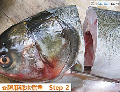 超麻辣水煮鱼做法第二步骤