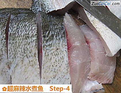 超麻辣水煮鱼做法第四步骤