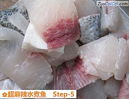 超麻辣水煮鱼做法第五步骤