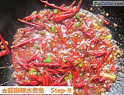 超麻辣水煮鱼做法第九步骤