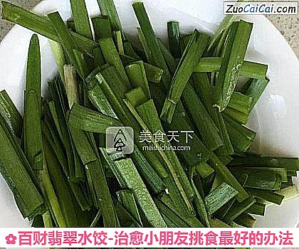 百财翡翠水饺-治愈小朋友挑食最好的办法做法第一步骤