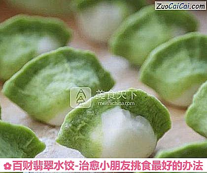 百财翡翠水饺-治愈小朋友挑食最好的办法做法第十四步骤