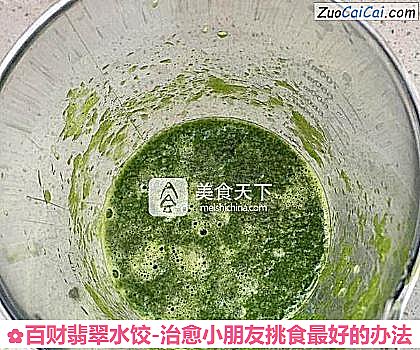 百财翡翠水饺-治愈小朋友挑食最好的办法做法第二步骤