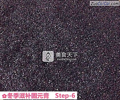 冬季滋补固元膏做法第六步骤