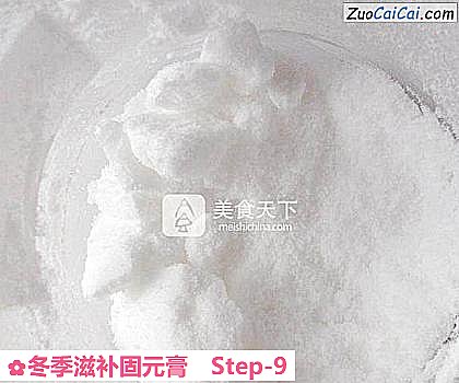 冬季滋补固元膏做法第九步骤