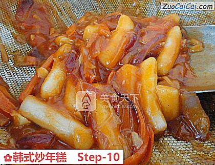 韩式炒年糕做法第十步骤