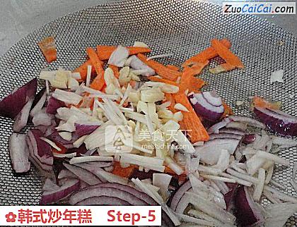 韩式炒年糕做法第五步骤