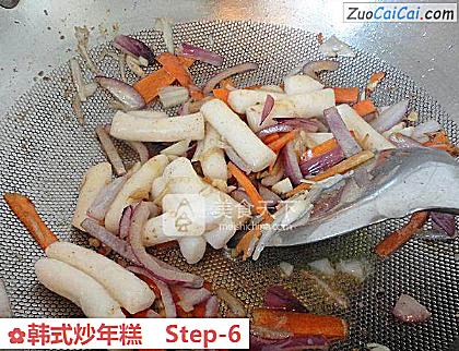 韩式炒年糕做法第六步骤