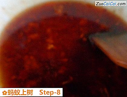 蚂蚁上树做法第八步骤