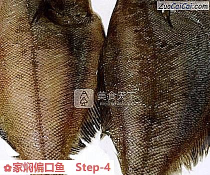 家焖偏口鱼做法第四步骤