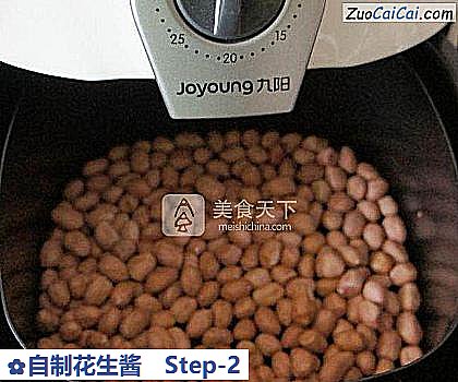 自制花生酱做法第二步骤