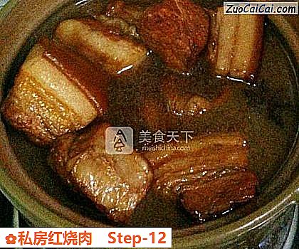 私房红烧肉做法第十二步骤