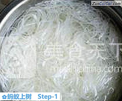 蚂蚁上树做法第一步骤