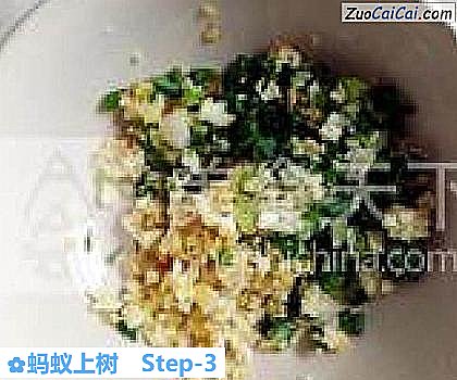 蚂蚁上树做法第三步骤