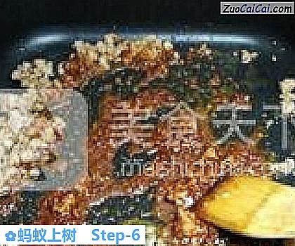 蚂蚁上树做法第六步骤