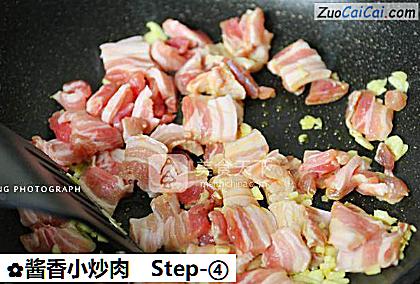 酱香小炒肉做法第四步骤