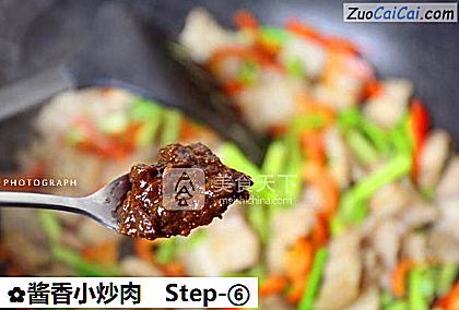 酱香小炒肉做法第六步骤