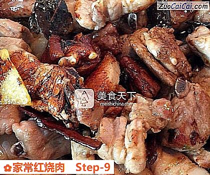 家常红烧肉做法第九步骤
