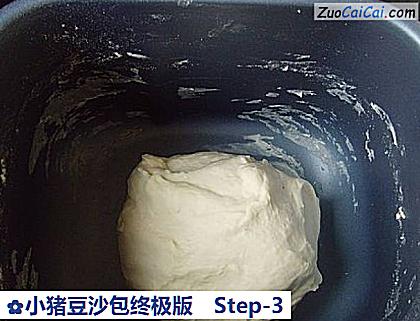小猪豆沙包终极版做法第三步骤