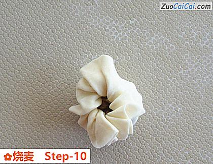 烧麦做法第十步骤