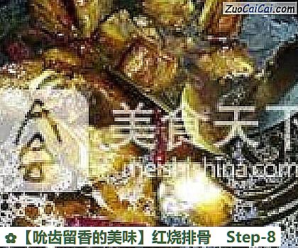 红烧排骨做法第八步骤