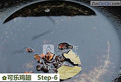 可乐鸡翅做法第六步骤