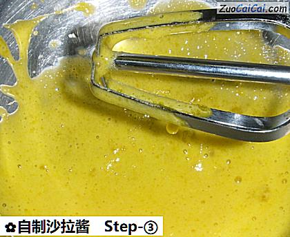 自制沙拉酱做法第三步骤