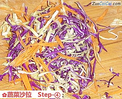 蔬菜沙拉做法第四步骤