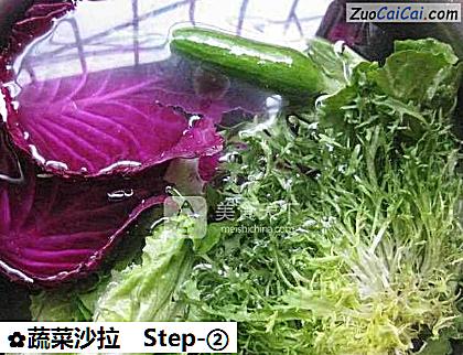 蔬菜沙拉做法第二步骤