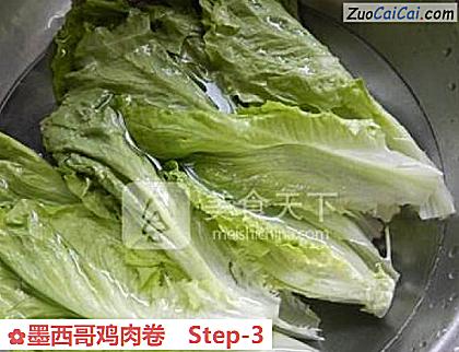 墨西哥鸡肉卷做法第三步骤