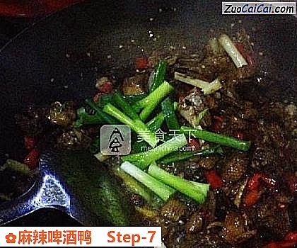 麻辣啤酒鸭做法第七步骤