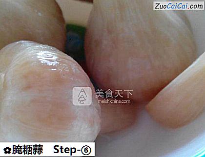 腌糖蒜做法第六步骤