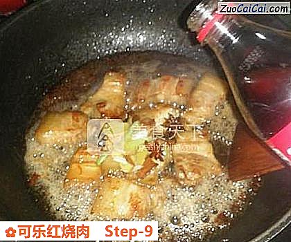 可乐红烧肉做法第九步骤