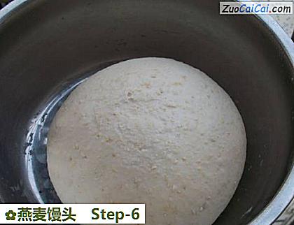 燕麦馒头做法第六步骤