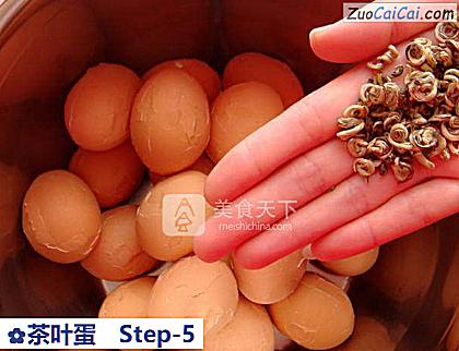 茶叶蛋做法第五步骤