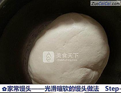 家常馒头做法第五步骤