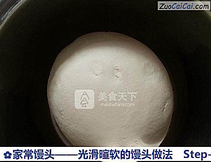 家常馒头做法第六步骤