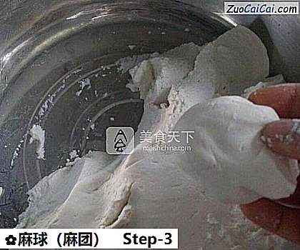 麻球做法第三步骤