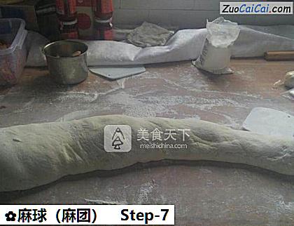 麻球做法第七步骤
