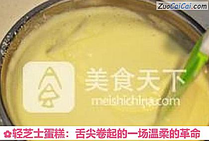 轻芝士蛋糕：舌尖卷起的一场温柔的革命做法第十一步骤