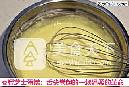 轻芝士蛋糕：舌尖卷起的一场温柔的革命做法第五步骤