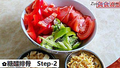 糖醋排骨做法第二步骤