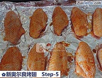 新奥尔良烤翅做法第五步骤
