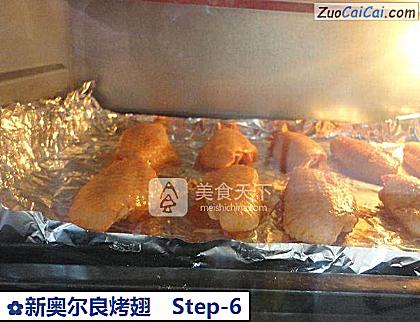 新奥尔良烤翅做法第六步骤
