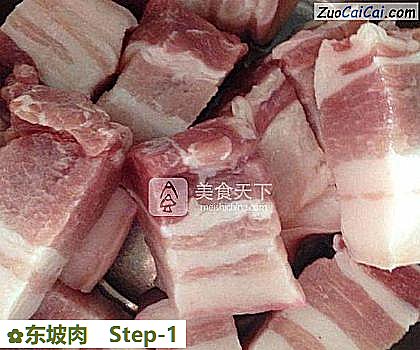 东坡肉做法第一步骤