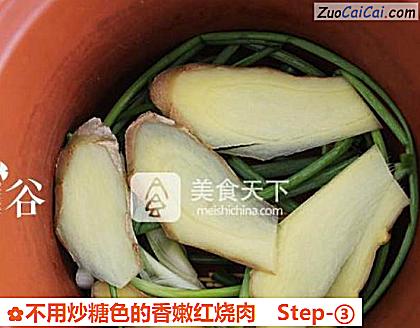 不用炒糖色的香嫩红烧肉做法第三步骤