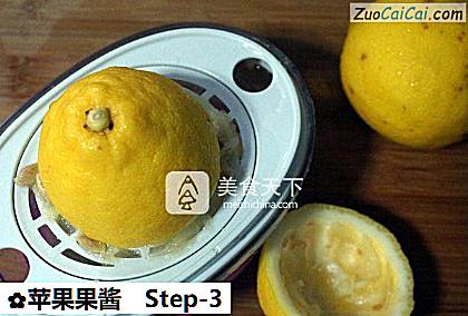 苹果果酱做法第三步骤