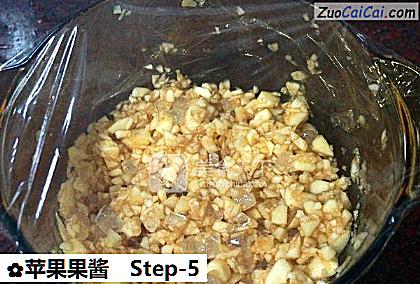 苹果果酱做法第五步骤