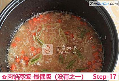 肉馅蒸饭-最懒版做法第十七步骤