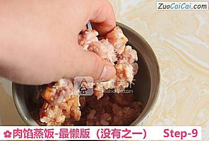 肉馅蒸饭-最懒版做法第九步骤